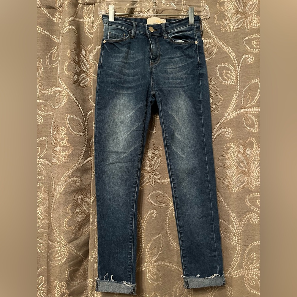 Cafe denim blue jeans